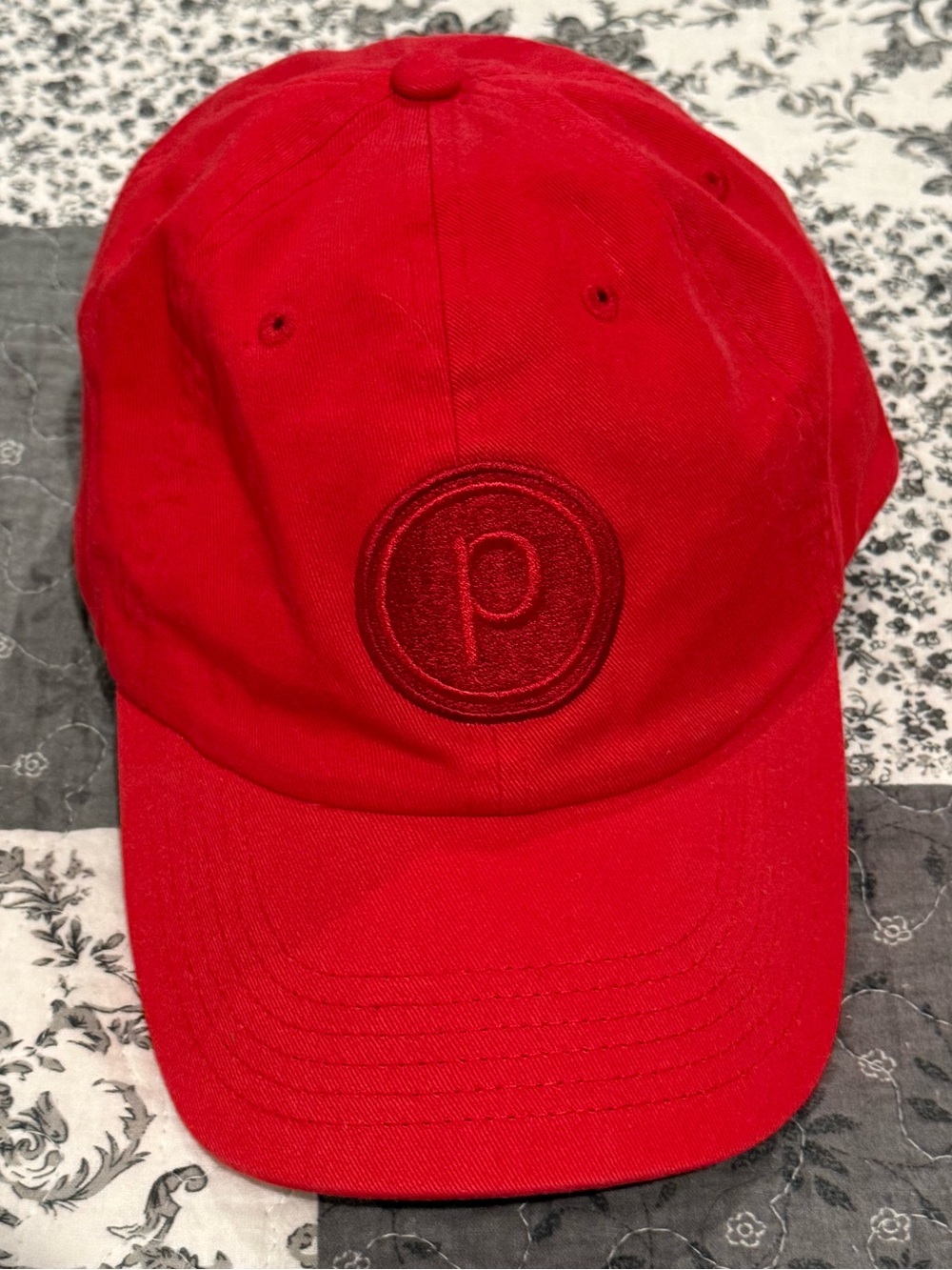 NWOT Red Pure Barre Logo Hat